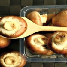 A healthy Baby Corn and Mushroom Salad