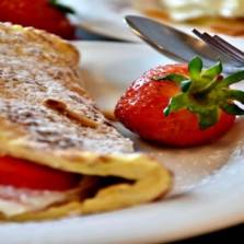Make your own healthy honey pancake