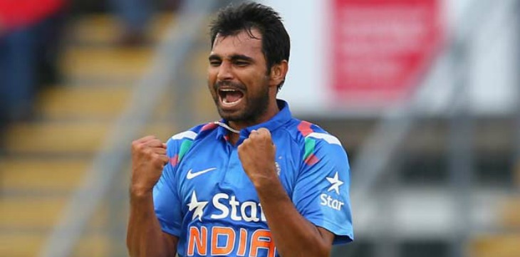 Mohammed Shami of India