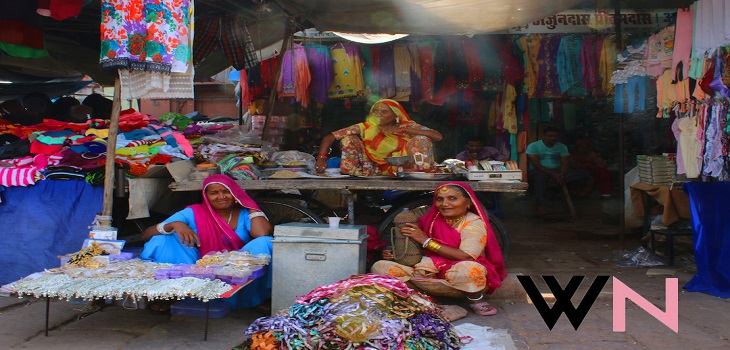 Has India been able to encourage it's women to work?