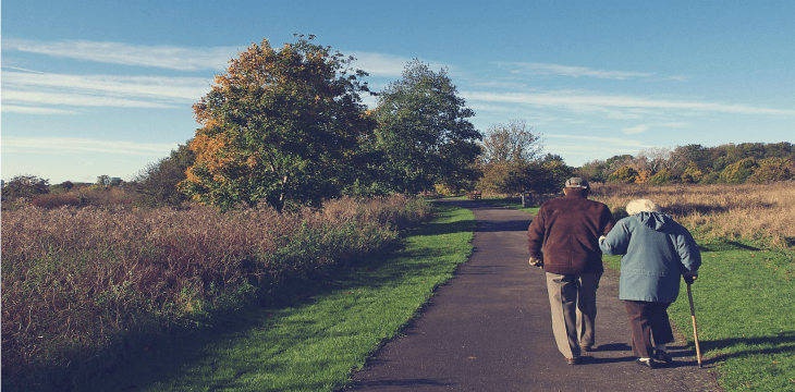 Grandparents' secrets to long lasting love